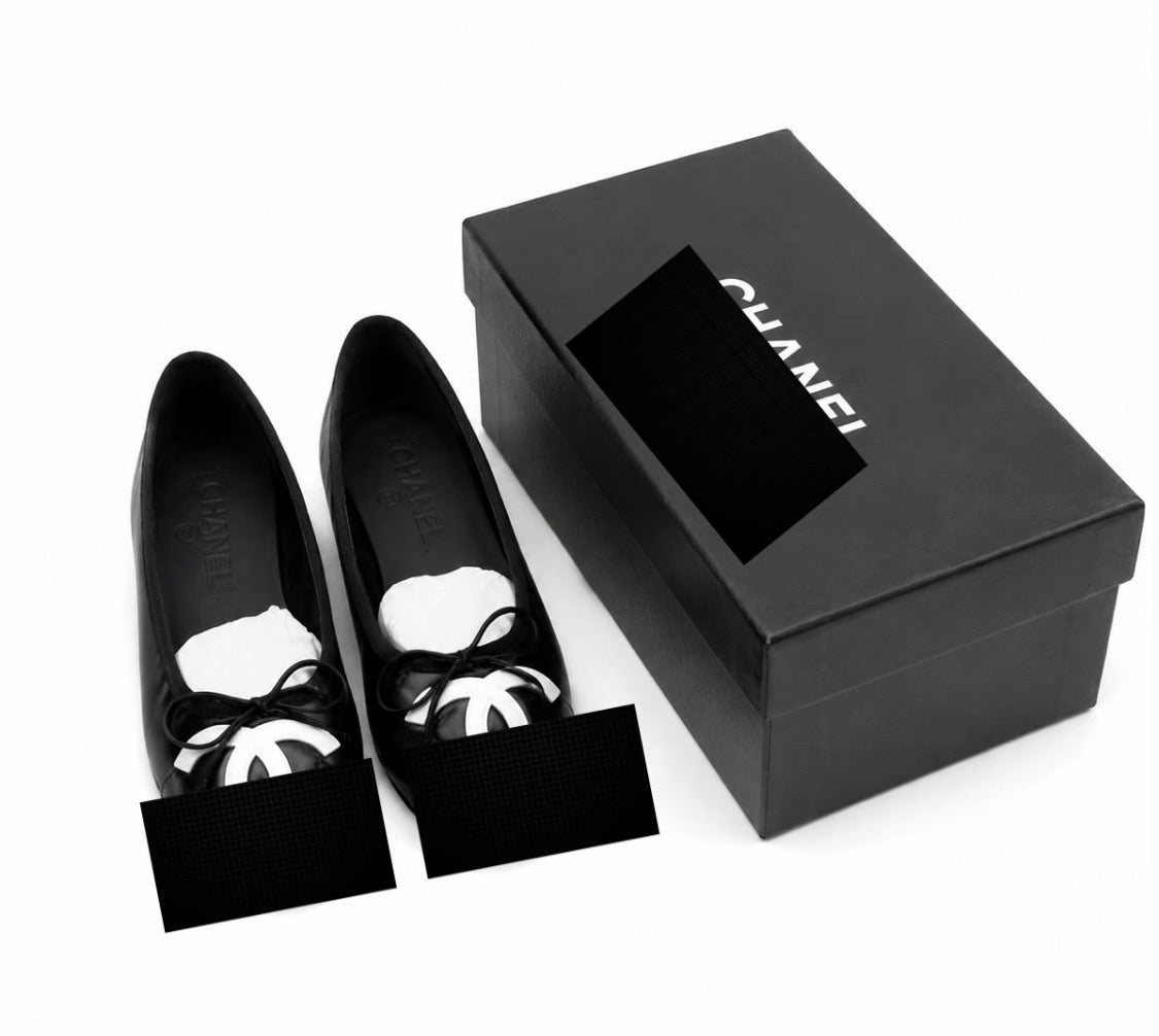 Novélle Studio Black Cambon Ballerina